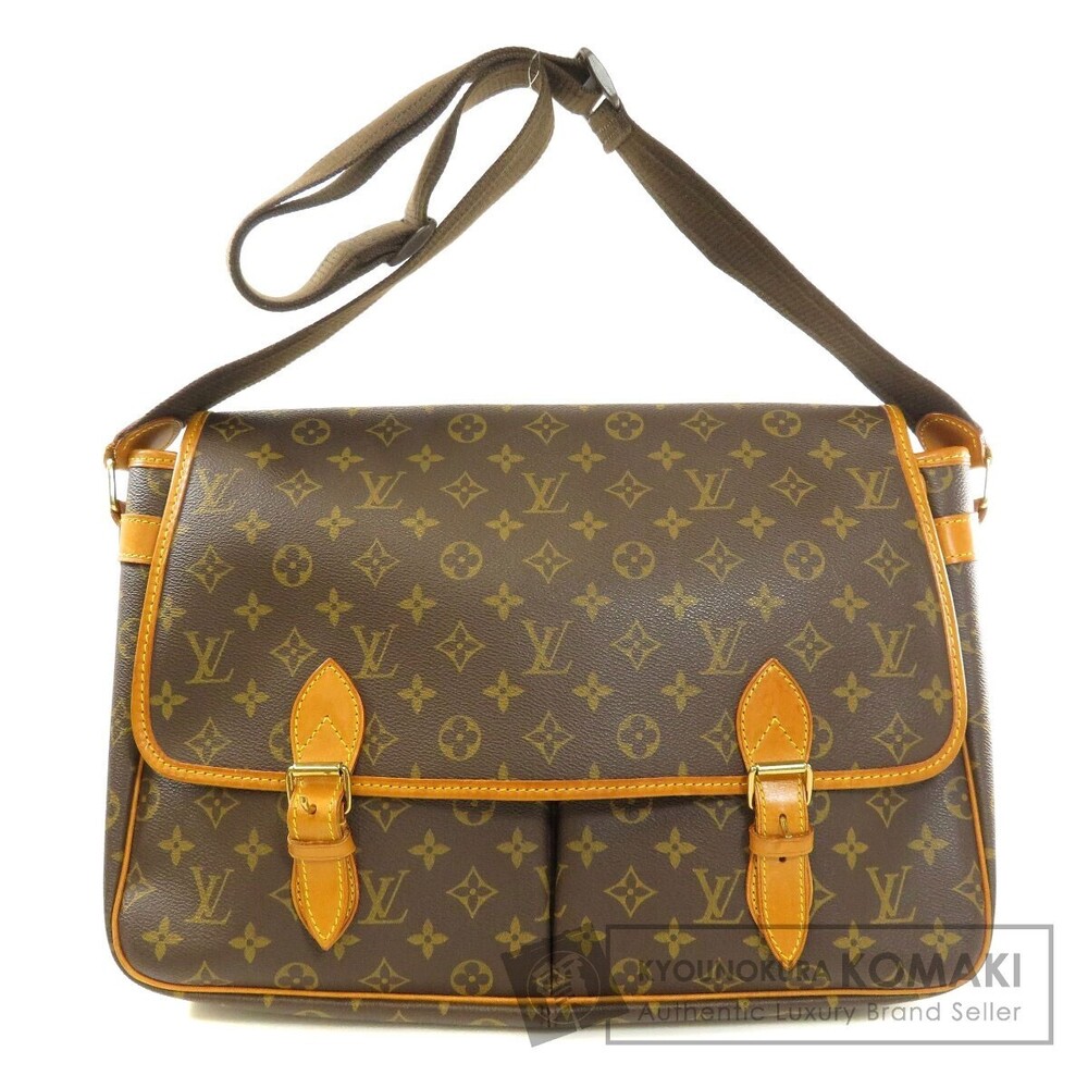 Louis Vuitton Gibeciere Shoulder Bag Monogram Canvas